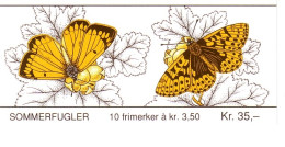 NORWEGEN MH 22 POSTFRISCH(MINT) SCHMETTERLINGE 1994 - Markenheftchen