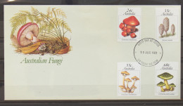 Australien 762-765 Gestempelt Als FDC / Pilze #GC397 - Altri & Non Classificati