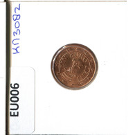 1 EURO CENT 2007 AUSTRIA Coin #EU006.U.A - Oesterreich