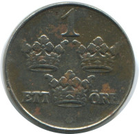 1 ORE 1917 SWEDEN Coin #AC530.2.U.A - Svezia