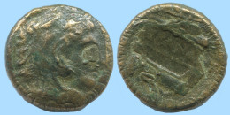 Auténtico ORIGINAL GRIEGO ANTIGUO Moneda 5.2g/16mm #AF971.12.E.A - Grecques
