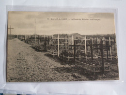 CPA  GUERRE  14/18  -- CAMP  DE  MAILLY - Oorlogsbegraafplaatsen