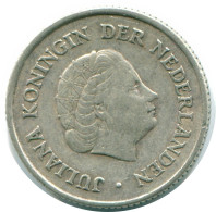 1/4 GULDEN 1965 NETHERLANDS ANTILLES SILVER Colonial Coin #NL11325.4.U.A - Antillas Neerlandesas