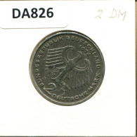 2 DM 1974 D T. HEUSS BRD DEUTSCHLAND Münze GERMANY #DA826.D.A - 2 Marchi
