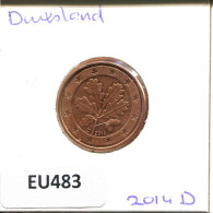 5 EURO CENTS 2014 ALEMANIA Moneda GERMANY #EU483.E.A - Duitsland