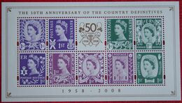 Regional Definitives Wales Welsh Scotland Nothern-Ireland 2008 POSTFRIS MNH ** ENGLAND GRANDE-BRETAGNE GB GREAT BRITAIN - Neufs