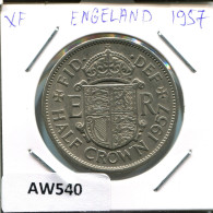 2 SHILLINGS 1957 UK GBAN BRETAÑA GREAT BRITAIN Moneda #AW540.E.A - J. 1 Florin / 2 Schillings