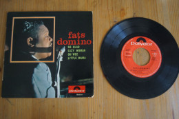 FATS DOMINO SO GLAD RARE  EP 1962 ROCK VALEUR + - 45 Rpm - Maxi-Single