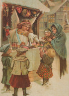 ANGEL CHRISTMAS Holidays Vintage Postcard CPSM #PAJ186.A - Angeli