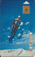 France: France Telecom 08/91 F173B Saut à Ski - 1991