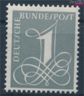 BRD 285X (kompl.Ausg.), Wasserzeichen 4 Postfrisch 1958 Ziffer (10343495 - Ongebruikt