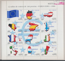 Spanien 3466-3477Klb Kleinbogen (kompl.Ausg.) Postfrisch 1999 Euro (10368179 - Neufs