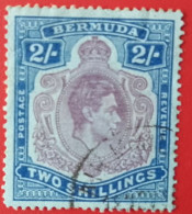 BERMUDA 2 SHILLINGS USED 1943 - Bermudes