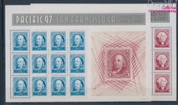 USA 2830-2831 Kleinbögen (kompl.Ausg.) Postfrisch 1997 Briefmarkenausstellung (10368267 - Nuovi