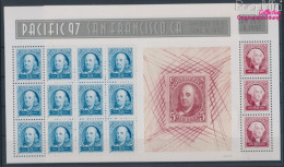 USA 2830-2831 Kleinbögen (kompl.Ausg.) Postfrisch 1997 Briefmarkenausstellung (10368283 - Nuovi