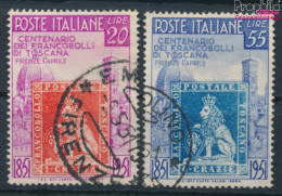 Italien 826-827 (kompl.Ausg.) Gestempelt 1951 Toskana (10368616 - 1946-60: Oblitérés