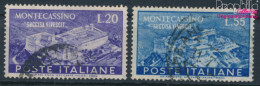 Italien 837-838 (kompl.Ausg.) Gestempelt 1951 Monte Cassino (10368618 - 1946-60: Oblitérés