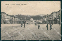 Torino Città Piazza Vittorio Emanuele Cartolina MZ8271 - Autres & Non Classés