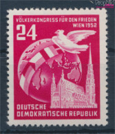 DDR 320 Postfrisch 1952 Völkerkongreß Für Den Frieden (10393863 - Neufs