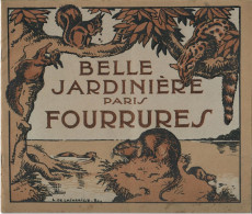 CATALOGUE 1930- FOURRURES- BELLE JARDINIERE- PARIS- ILLUSTREE PAR L. DE LAJARRIGE-  SCANS- QQ TACHES ROUSSISSURES - Kleidung & Textil