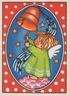 ANGE Noël Vintage Carte Postale CPSM #PBP275.A - Anges