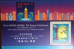 Hong Kong 1993 Hong Kong ‘94 Minisheet MNH - Ungebraucht