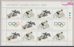 Irland 645-646 Kleinbogen (kompl.Ausg.) Postfrisch 1988 Olympische Sommerspiele (10368225 - Neufs