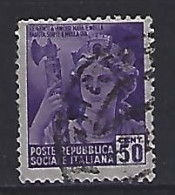Italy 1944  Denkmaler (o) Mi.657 - Afgestempeld