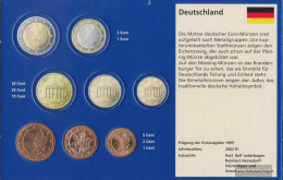 FRD (FR.Germany) D1 - 3 Stgl./unzirkuliert Mixed Vintages From 2002 Kursmünzen 1,2 And 5 CENT - Alemania