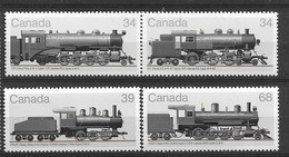 1985 MNH Canada Mi 980-83, Postfris** - Neufs