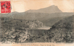 FRANCE - Environs D'Aix En Provence - Digue Du Barrage Zola - Vue Générale - Carte Postale Ancienne - Aix En Provence