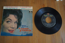 CONNIE FRANCIS A PARIS   RARE  EP 1962 CHANTE EN FRANCAIS   POP FOLK - 45 Rpm - Maxi-Single