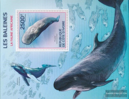 The Ivory Coast Block204A (complete Issue) Unmounted Mint / Never Hinged 2014 Whales - Costa D'Avorio (1960-...)