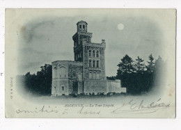 HOUYET - Le Château Royal  ARDENNE *Edit.: G.H. N° 6176* 1899*carte Dite "à La Lune"* - Houyet