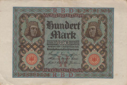 100 MARK 1920 Stadt BERLIN DEUTSCHLAND Papiergeld Banknote #PL089 - Lokale Ausgaben