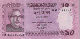 10 TAKA 2012 UNC Bangladesch Papiergeld Banknote #PK202 - Lokale Ausgaben