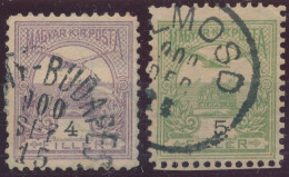 1900. Turul 4f+5f Stamps - Usati