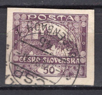 L1798 - TCHECOSLOVAQUIE Yv N°15 - Usati