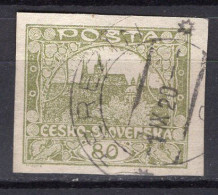 L1803 - TCHECOSLOVAQUIE Yv N°19 - Used Stamps