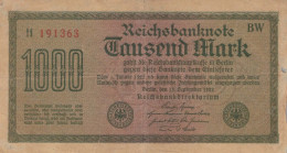1000 MARK 1922 Stadt BERLIN DEUTSCHLAND Papiergeld Banknote #PL445 - [11] Emisiones Locales
