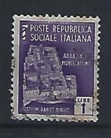 Italy 1944  Denkmaler (o) Mi.659 - Oblitérés