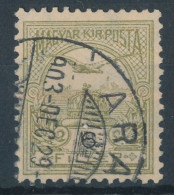 1900. Turul 6f Stamp - Usado