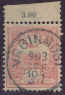 1900. Turul 10f Stamp, VRGINMOST - Gebraucht