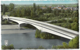 CPSM Environs De SAINT PIERRE LE MOUTIER - Le Pont De Veurdre Sur L'Allier - Ed. Du LYS N°16 - Saint Pierre Le Moutier