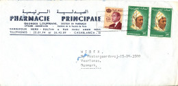 Morocco Cover Sent To Denmark 16-6-1984 - Morocco (1956-...)