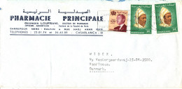 Morocco Cover Sent To Denmark 16-6-1984 - Marruecos (1956-...)