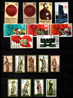 ALLEMAGNE   /   DDR    -  1981/ 84 -  Petit   LOT  Oblitérés.  Statues , Luther ..... - Used Stamps
