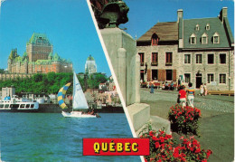 CANADA - Quebec - Une Agréable Randonnée Sur Le Saint Laurent Devant Québec, La Capitale - Carte Postale - Other & Unclassified