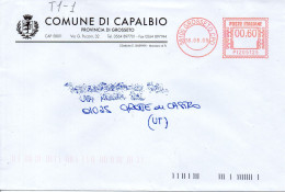 Stemma Comune Di Capalbio (Provincia Di Grosseto) Su Busta Tipo 1 Anno 2009 - Enveloppes