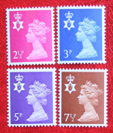 2½p 3p 5p 7½p Value MACHIN Northern IRELAND Mi 12-13 15 17 1993 POSTFRIS MNH ** ENGLAND GRANDE-BRETAGNE GB GREAT BRITAIN - Northern Ireland